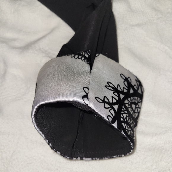 Cache collared long sleeve no wrinkle stretch jersey material dress - Picture 7 of 9